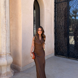 Alicante Dress Brown