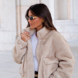 Vanilla Fur Jacket
