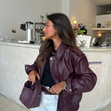 Barcelona Jacket in Burgundy