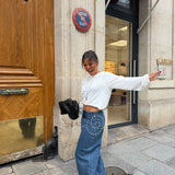 Manon Jeans in Dark Blue