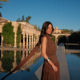 Paloma Dress in Brown
