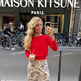 Soléne Sweater in Red