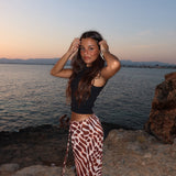 Giraffe Print Pants