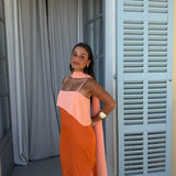Joanna Dress In Orange