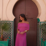 Toledo Dress in Fuxia