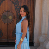 Paloma Dress in Blue