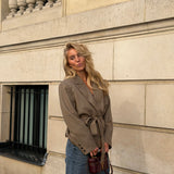 Ella Plaid Blazer