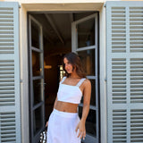Sunflower Set in White