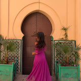 Toledo Dress in Fuxia