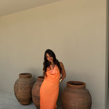 Degrade Orange Dress