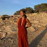 Aina Dress in Terracota