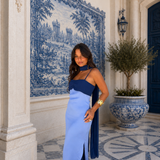 Zahara Dress in Blue