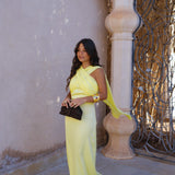 Triana Dress in Yellow