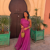 Toledo Dress in Fuxia