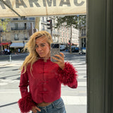 Amour Jacket in Red