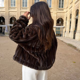 Royal Brown Fur Jacket