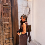 Rosalie Brown Dress