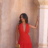 Manila Dress in Red