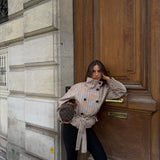 Estelle Plaid Trench - Shipping/Envio from 30/09 to 07/10