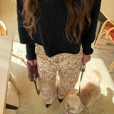 Bambi Print Balloon Pants