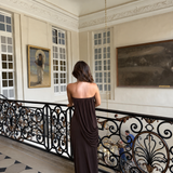 Victoire Dress in Brown