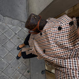 Estelle Plaid Trench - Shipping/Envio from 30/09 to 07/10