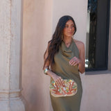 Riad Dress in Green