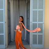 Joanna Dress In Orange