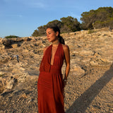 Aina Dress in Terracota