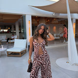 Giraffe Print Top