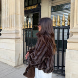 Royal Brown Fur Jacket