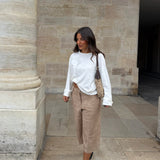 Valentine Suede Bermudas