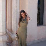 Riad Dress in Green