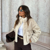 Vanilla Fur Jacket