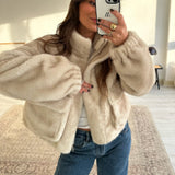 Vanilla Fur Jacket