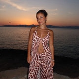 Giraffe Print Pants