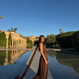 Paloma Dress in Brown