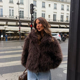 Reversible Curly Fur Jacket