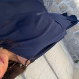Amélie Cape in Navy