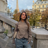 Rivoli Blazer in Taupe