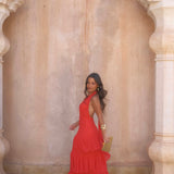 Manila Dress in Red