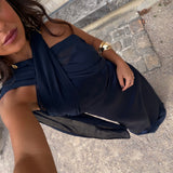 Triana Dress In Navy