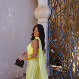 Triana Dress in Yellow