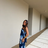 Bloom Dress in Blue