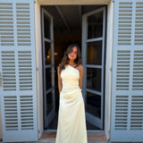 Amira Dress in Yellow