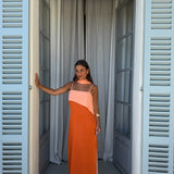Joanna Dress In Orange