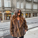 Vienna Oversize Fur Jacket