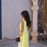 Triana Dress in Yellow