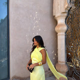 Triana Dress in Yellow