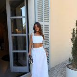 Sunflower Set in White